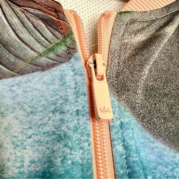 Adidas x Farm Curso d' Agua Track Jacket Bomber Jacket Zip Up Size Medium - Picture 6 of 8